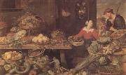Frans Snyders Fruit and Vegetable Stall (mk14) china oil painting artist